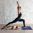 thumbnail image 6 of American Flag Yoga Towel with Storage Bag, 72.8"x26.8" - Suitable for Yoga, Pilates, Fitness, Gym Towels, 6 of 6