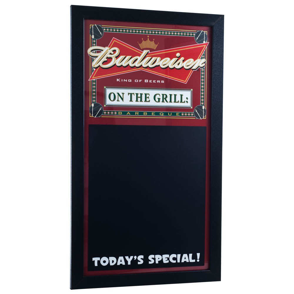 Budweiser ウェルカムボード　bar メニューボード Budweiser On The Grill Write On Menu Chalkboard Bar Sign - Walmart.com
