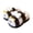 Pink, variant on Women's Bee-Themed Slippers Cute Animal Design Soft Sole Closed-Toe Warm Plush House Shoes for Indoor Outdoor