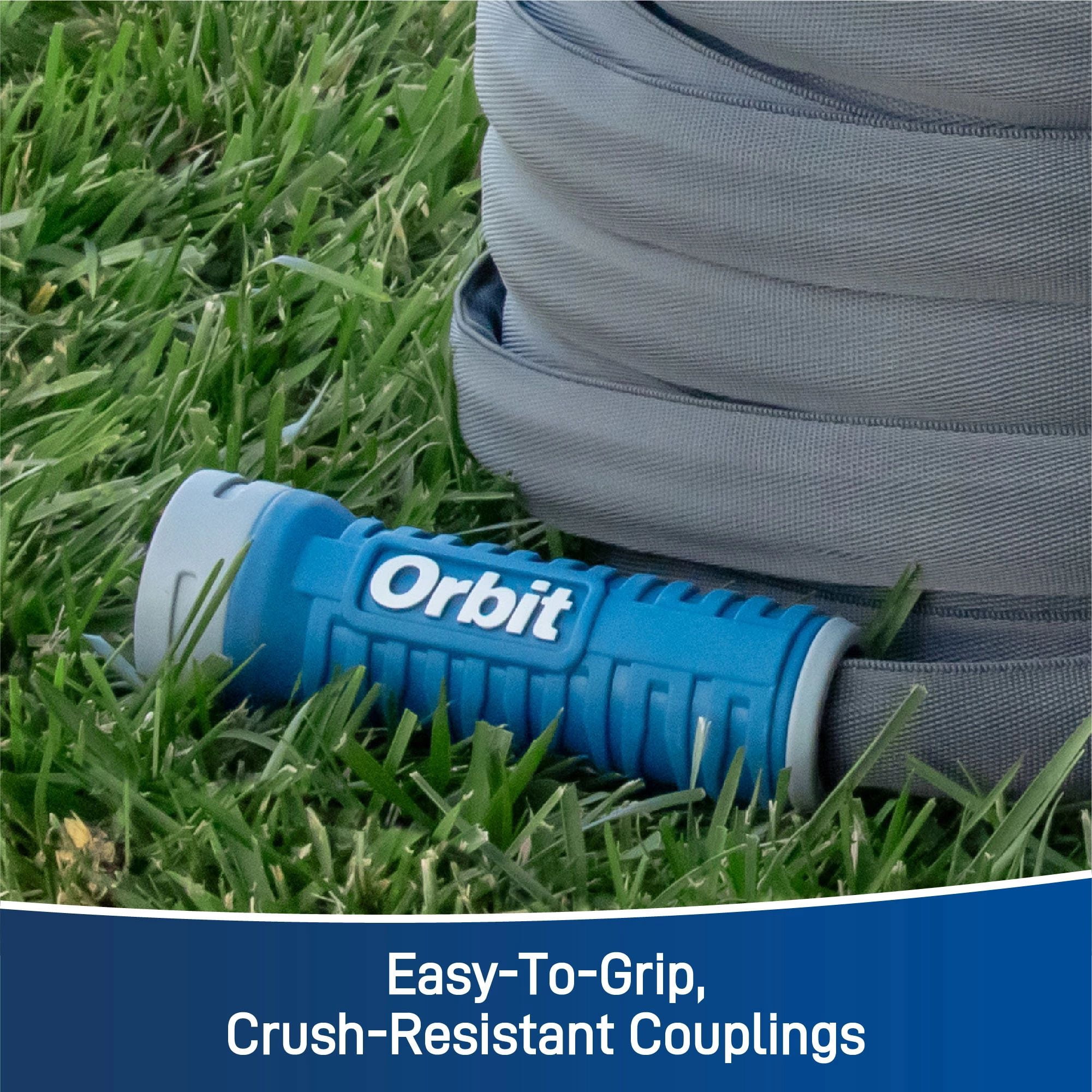 Orbit 100' x 5/8" Exojacket  Heavy Duty Fabric Watering Hose