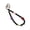 Smiley black, variant on KRTYDBFZ Beaded Phone Lanyard with Buckles Phone Case Necklace for Entertainment Activity