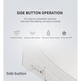 thumbnail image 6 of Vanity Art Smart Heated Bidet Toilet Seat with Remote Control, Soft Close Elongated Electric Bidets Attachment with Air Dry, Adjustable Water Temperature, Pressure, and LED Night Light, 6 of 14
