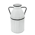 thumbnail image 1 of Sagebrook Home 16320-02 18 in. Metal Milk Bucket, White, 1 of 1
