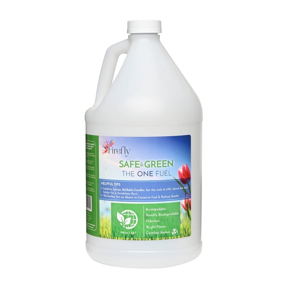 Firefly Fuel Eco-Friendly Lamp Oil - Safe & Green - 1 Gallon