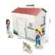 thumbnail image 1 of Casa de JUEGOS para NIÑOS y NIÑAS FLINK Casa de Carton Corrugado, 1 of 2