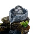 thumbnail image 4 of LED Tabletop Fountain Resin Fountain Ornaments Desktop Fountain For Office Decoration, 4 of 8