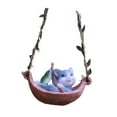 thumbnail image 2 of Abbracc Hamac Suspendu Statue d'Animal Sculpture d'Animal pour Rétroviseur de Voiture Chaton, 2 of 9