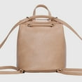 thumbnail image 3 of Women Straw Woven Bucket Backpack Summer Beach Female Flower Leather Splicing, 3 of 6
