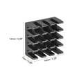 thumbnail image 3 of 7x14x14mm Black Aluminum Heatsink Thermal Adhesive Cooler for Cooling 3D Printers 6Pcs, 3 of 3