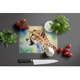 thumbnail image 3 of Cheetah Glass Cutting Board Large 12 in x 15 in, 3 of 5