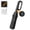 Black, variant on Creative Buckle Windproof Reinforced Umbrella, Automatic Open Close Compact Folding Umbrella with Carabiner Handle,Portable & Sturdy, Clip-On Design for Bag & Stroller, All-Weather Coverage