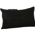 thumbnail image 1 of Funda Cubierta Protectora De Almohada De Algodón Con Estampado Egipcio Negro Standard/Cama Matrimonio, 1 of 6