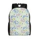 thumbnail image 1 of Disketp Honey Bees And Flowers Mochila Unisex de Apertura Lateral Completa, Mochila para Laptop para Escuela, Trabajo y Viajes, 1 of 8