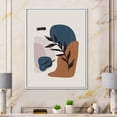 thumbnail image 2 of Designart 'Boho Minimalist Botanical Vintage Print' Modern Framed Canvas Wall Art Print, 2 of 5