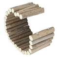 thumbnail image 1 of Puente de Escalera de Madera, Puente para Hámster, Escalera para Ratas, Puente de Madera, Juguete, Escondite de Madera, Escalera de TÚnel, Accesorios para Jaula de, 1 of 7