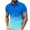 Blue, variant on Mens Polo Shirts Short Sleeve 5xl Big and Tall Gradient Collar Shirts Athletic Fit Outdoor Casual Golf Shirt,Blue,XXXXL