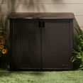 thumbnail image 6 of Suncast Elements 97 Gallon Backyard Oasis Storage Entertaining Station w/Shelf, 6 of 8