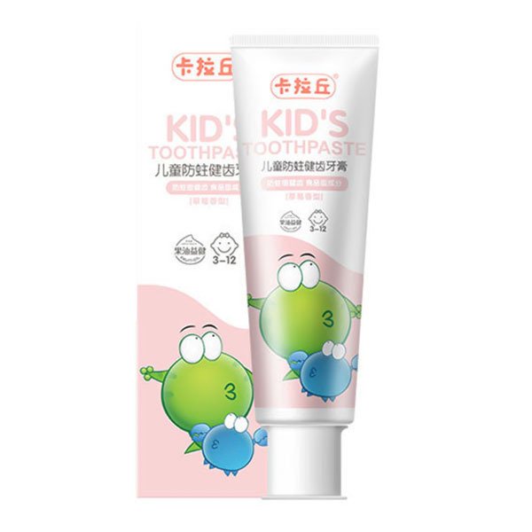 Fruit Flavor Xylitol Toothpaste for Kids Low Fluoride AntiCavity Tooth