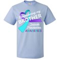 thumbnail image 3 of Inktastic Remembering My Brother- Suicide Prevention Awareness T-Shirt, 3 of 5
