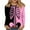 1-Pink, variant on LYEAA Halloween Funny Graphic Tees for Women Long Sleeve Plus Size Crew Neck Regular Straight Cuff Casual Wear Skull Holiday Clothes Pink L