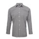 thumbnail image 1 of Premier - Camisa de Guingán de Manga Larga para Hombre (Negro, Blanco), 1 of 3