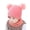 Pink, variant on Viworld Newborn Kids Baby Boy Girl Pom Hat Winter Warm Knit Bobble Beanie Cap Scarf Set