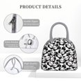 thumbnail image 4 of Fotbe Seamless Pattern Cute Panda Bolsa de Almuerzo con Estampado, Lonchera Aislada, Contenedor de Comida Reutilizable Tipo Cooler a Prueba de Fugas, 4 of 6