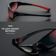 thumbnail image 2 of 3uds. Gafas de sol polarizadas Hombres UV400 Gafas de conducción al aire libre (película) Negro Rojo, 2 of 5