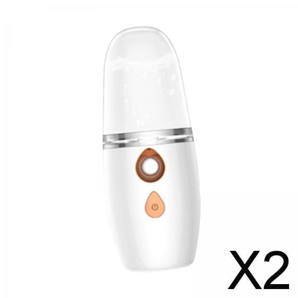 2xEye Mist Sprayer Piel Portátil Hidratante Recargable Nano Facial 2 piezas