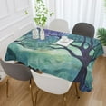 thumbnail image 2 of Yayeee Tablecloths for Rectangular Tables 54 x 72 inch Party Table Cover, Moonlight Forest, 2 of 6