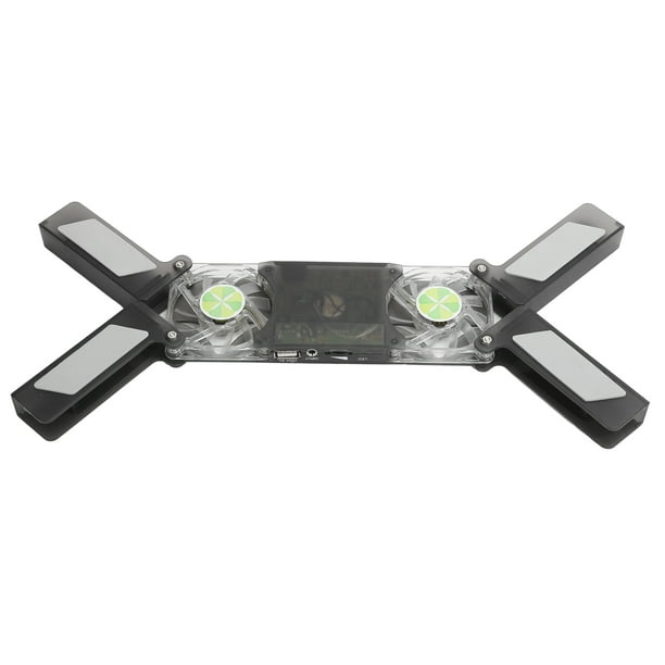 Ventilador De Refrigeración, Almohadilla Refrigeradora Para Ordenador Portátil Ampliamente Aplicable Con Luz LED De Diseño Deportivo Para Portátil