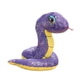 thumbnail image 2 of Juguete de peluche de serpiente Juguete de peluche Muñeca de serpiente Práctico Suave Regalo ideal Juguete de peluche de serpiente Púrpura, 2 of 9