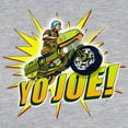 thumbnail image 3 of CafePress - G.I. Joe YO Joe - Womens Baseball Tee, 3 of 4