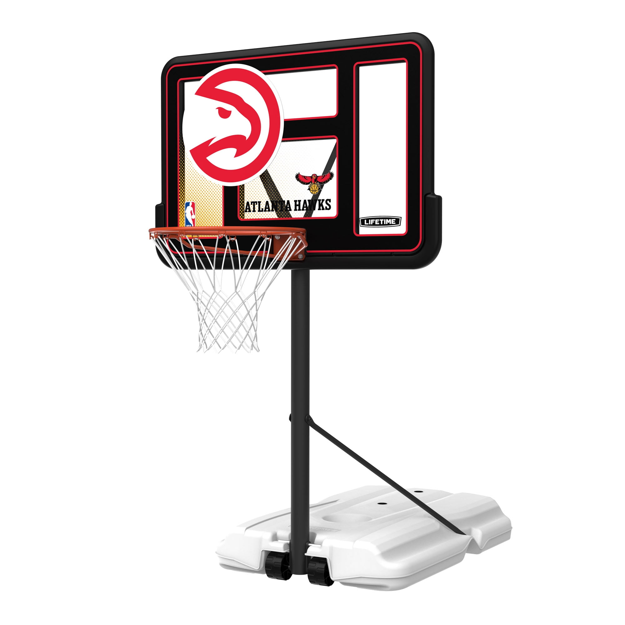 Lifetime NBA Atlanta Hawks Poolside Basketball Hoop, Outdoor