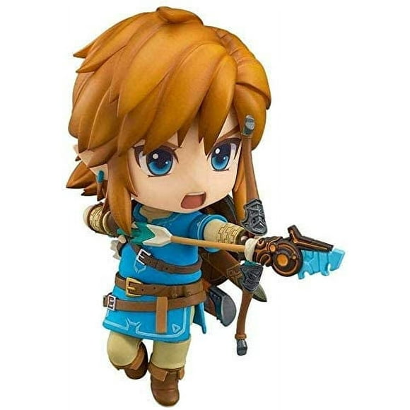 The Legend of Zelda: Breath of The Wild Demon Slayer Link Action Figure Q Version Toy Replaceable Accessories Exquisite Gift