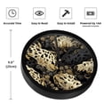 thumbnail image 3 of Print 9.8 Inches Silent Wall Clock, Round Digital Battery Operated Clock for Bedroom Living Room Kitchen Bathroom Decoration - Easy to Read Large Wall Clocks and Clocks for Walls, 3 of 6