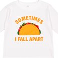 thumbnail image 4 of Inktastic Tacos Fall Apart Boys or Girls Long Sleeve Toddler T-Shirt, 4 of 5