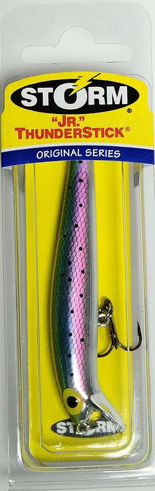 Storm Jr.Thunderstick Deep 3.5" Fishing Lure 1/4oz Metallic Rainbow