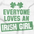 thumbnail image 2 of Cute Saint Patrick's Day Irish Girl Women's Plus Size Graphic Tee Brisco Brands 3X, 2 of 3