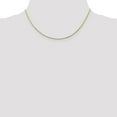 thumbnail image 2 of 14k Yellow Gold 16 Inch 1mm Octagonal Cubetto Omega Snake Chain Necklace Pendant Charm, 2 of 9