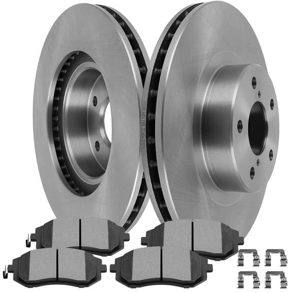 SCITOO Front Brake Kits D929-7830 Brake Pads & 31059 Vented Brake Rotors Fit For Hyundai For Sonata 2011-2015,For Kia For Optima 2011-2015