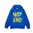 thumbnail image 2 of Boys Hoodies Printed Hooded Sweatshirts for Kids 2-13 Years Boys,Hoodies For Street Dance Comfortable Knit Pullover Sweatshirt With Reflective Print Long Sleeve Casual Wear For Kids, 2 of 5