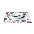 thumbnail image 3 of Ryvnso Placemats Set of 4 Hearts Dining Mats Heat-Resistant Non-Slip Washable Table Mat, 3 of 8