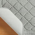thumbnail image 4 of Collections Etc Diamond Embossed Design Skid-Resistant Accent Rug, 4 of 4