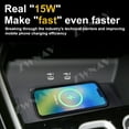thumbnail image 4 of ZWNAV AI car Auto wireless charger for Audi A3/S3 2025 Intelligent Infrared Fast Wireless Charging, 4 of 11