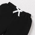 thumbnail image 6 of CAUYDY 3 6 9 12 18 24 Months 1-5T Preemie Boy Outfits Child Long Sleeve Sweatshirt and Joggers Pants 2Pcs Clothes Set Fall Winter Gift for Baby Black for Sizes 6-9 Months, 6 of 7