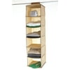 Zuitcase 6 Shelf Hanging Organizer, Perfect for Storing Shoes, Clothes