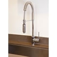 thumbnail image 7 of Rohl R7521STN Lux 1.8 GPM Single Hole Pre-Rinse Pull Down Kitchen Faucet - Nickel, 7 of 7
