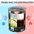 thumbnail image 2 of 12oz Coffee Tumblers Music Bulldog Stainless Steel Vacuum Insulated Travel Tumbler Coffee Cups Mug with Lid and Straw with Cleaning Brush for Cold & Hot Drinks, 2 of 5
