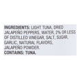 thumbnail image 6 of Bumble Bee Jalapeno Seasoned Light Tuna, Wild Caught, Gluten Free, 14g Protein per Serving, Ready to Eat, Shelf Stable Pouch, 2.5 oz, 6 of 8